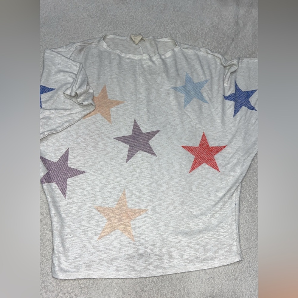 Fantastic Fawn Multicolor Star Sweatshirt
